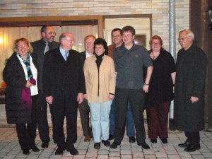 Von links: Beate Schmidt, Josef Hofbauer, Pate des Vereins Georg Riedl, Edmund Zechmann, Gertrud Makat, Gerhard Erl, Rainer Schmidt, Karin Peklo und Karl Riedler Von links: Beate Schmidt, Josef Hofbauer, Pate des Vereins Georg Riedl, Edmund Zechmann, Gertrud Makat, Gerhard Erl, Rainer Schmidt, Karin Peklo und Karl Riedler