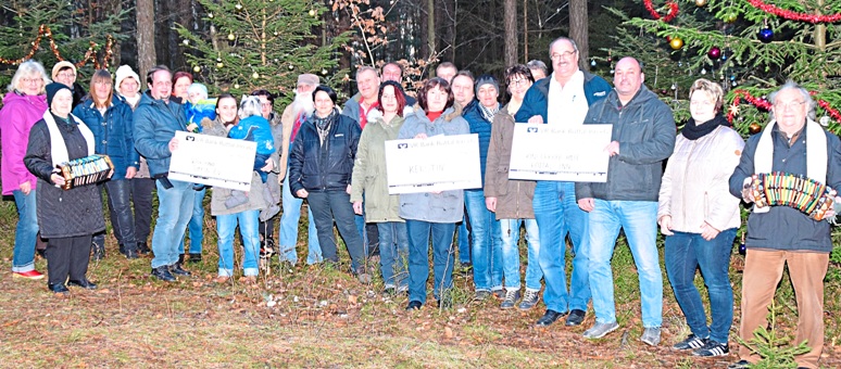 Die Spendenübergabe Die Spendenübergabe